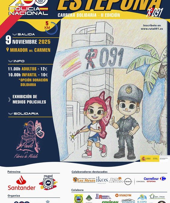 Excavaciones Manzano, empresa colaboradora en la II Carrera Solidaria de Estepona